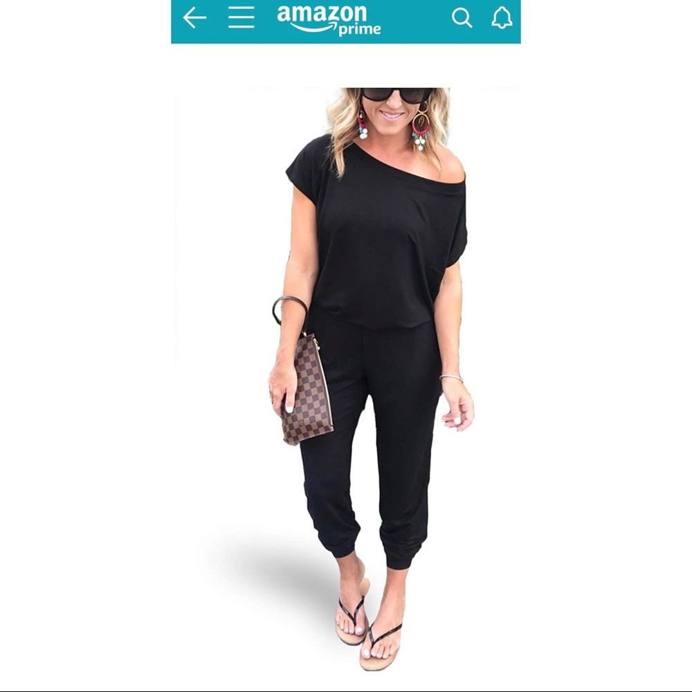 Black jumpsuit